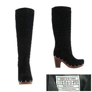 UGG Australia tall lined boots SN#3211